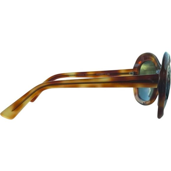 Y2K 1990s Vintage FRANÇOIS PINTON Jacky O Regard Tortoiseshell Oversized Sunglas - Picture 8 of 10